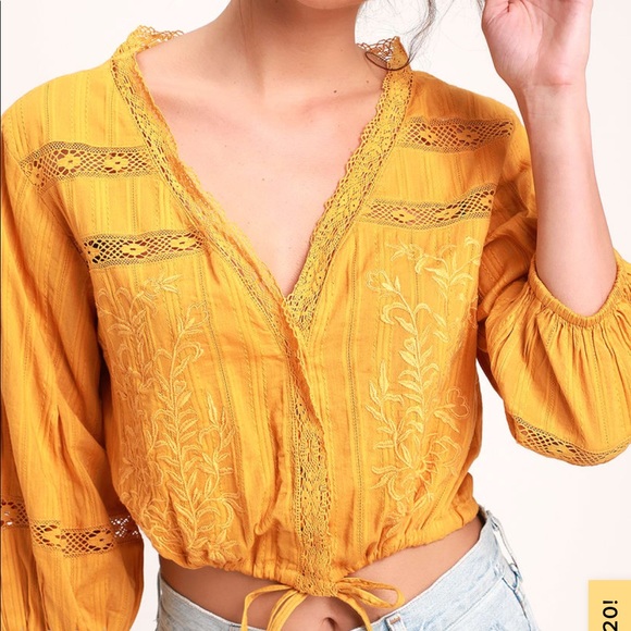 Free People Follow Your Heart Crocheted Top - Picture 4 of 4